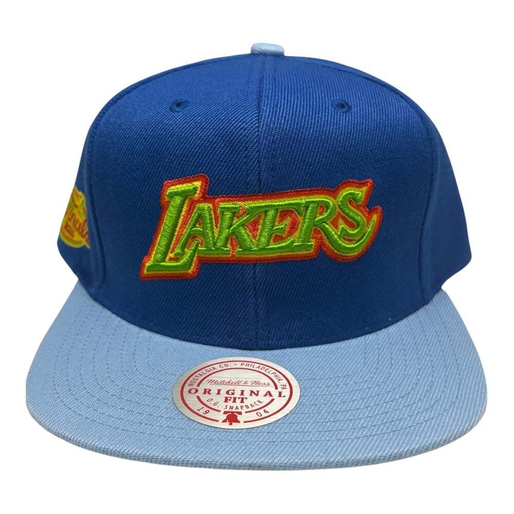Mitchell & Ness Los Angeles Lakers 2010 NBA Finals Weatherman Snapback Hat